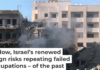 Buildings destroyed in Israeli airstrikes are seen in the southern port city of Tyre, Lebanon, on May 31, 2026. AP Photo